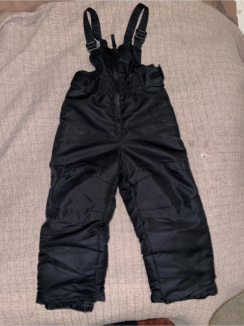Cat & Jack Black Kids Snow Bib Overalls
